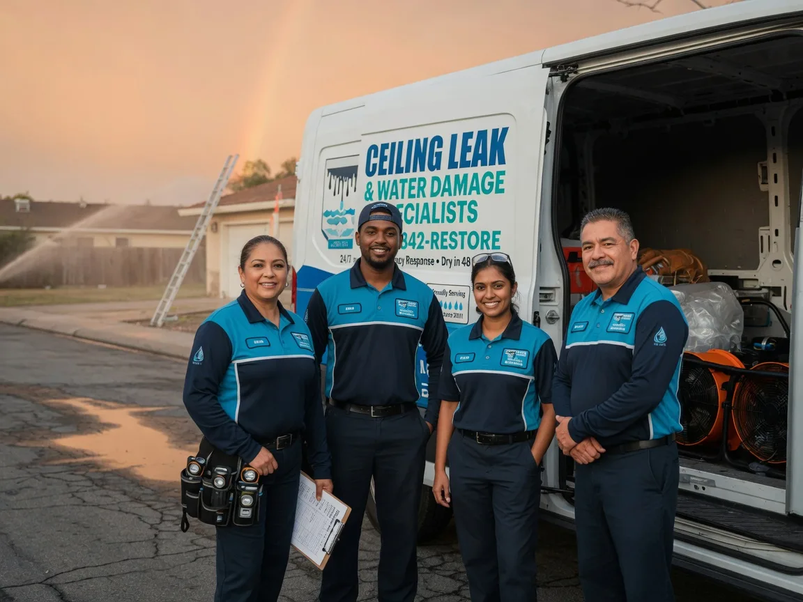 Ceiling Leak Cleanup company in Union Hill, IL