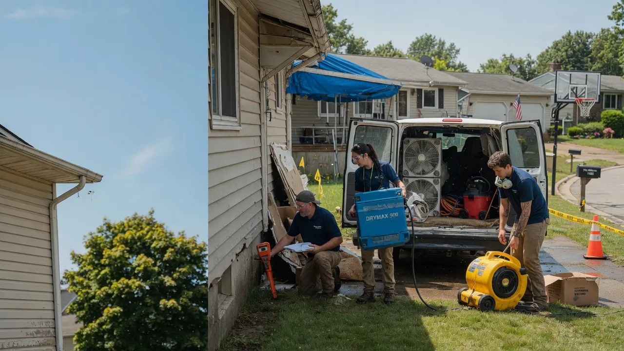 Ceiling Leak Cleanup in Union Hill, IL near me